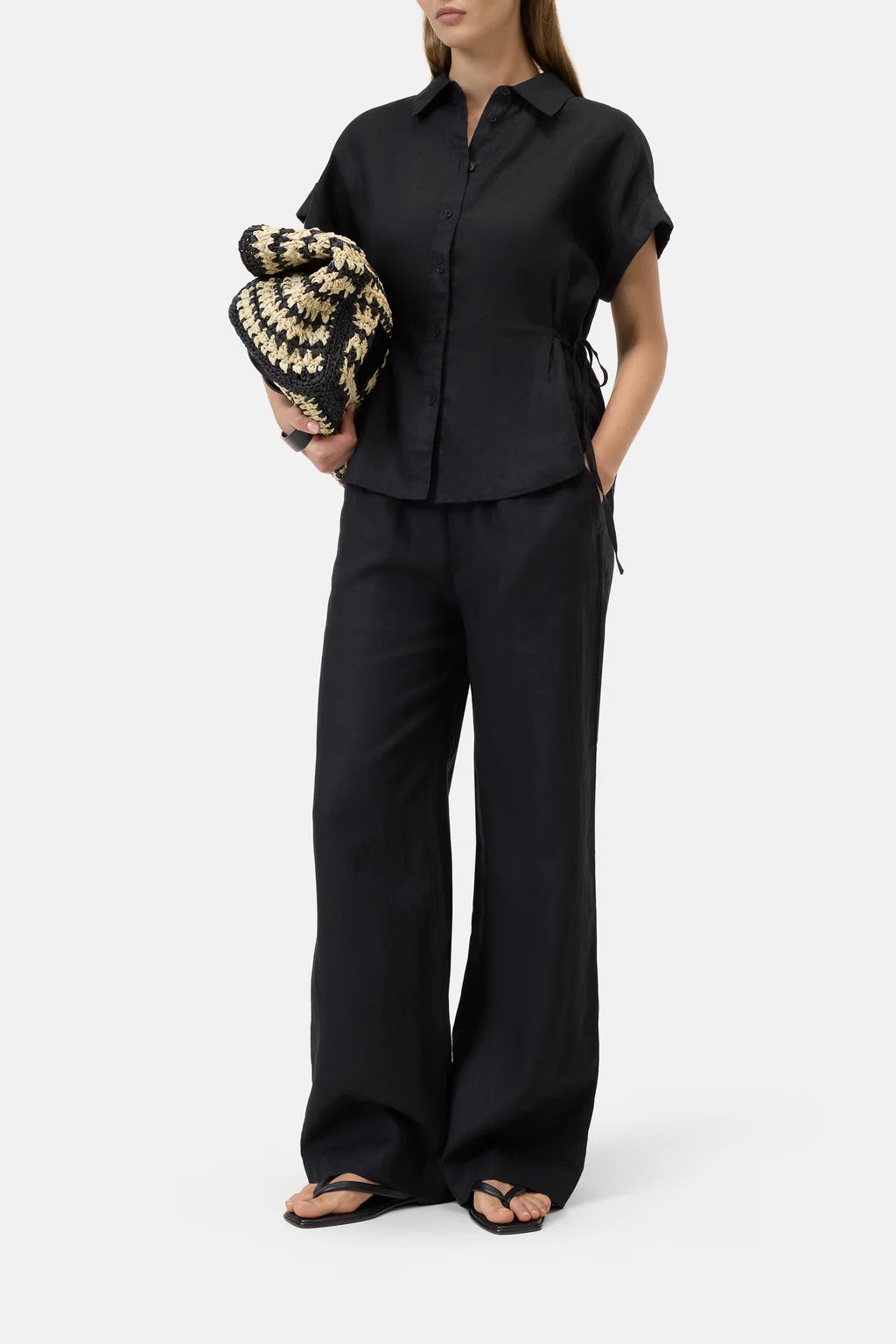 Waisted Shirt - Black