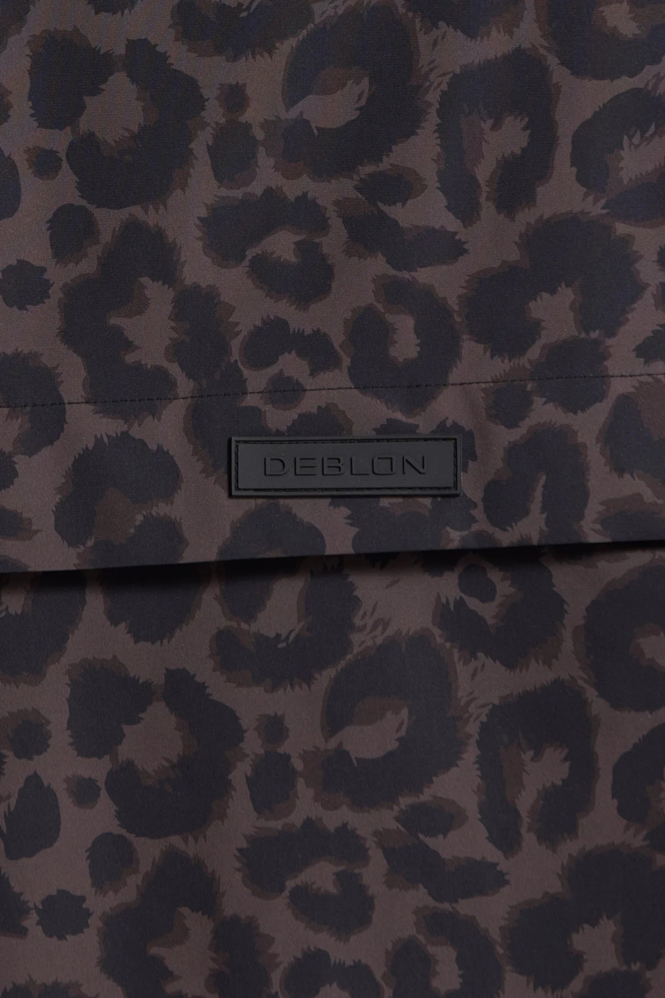 Romy Raincoat - Leopard Cacao