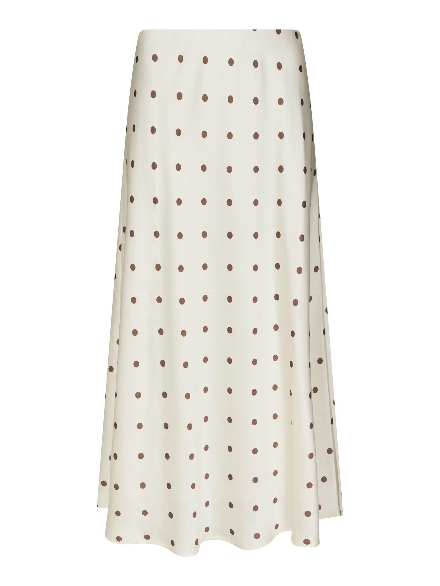 Bovary Dotted Skirt - Creme