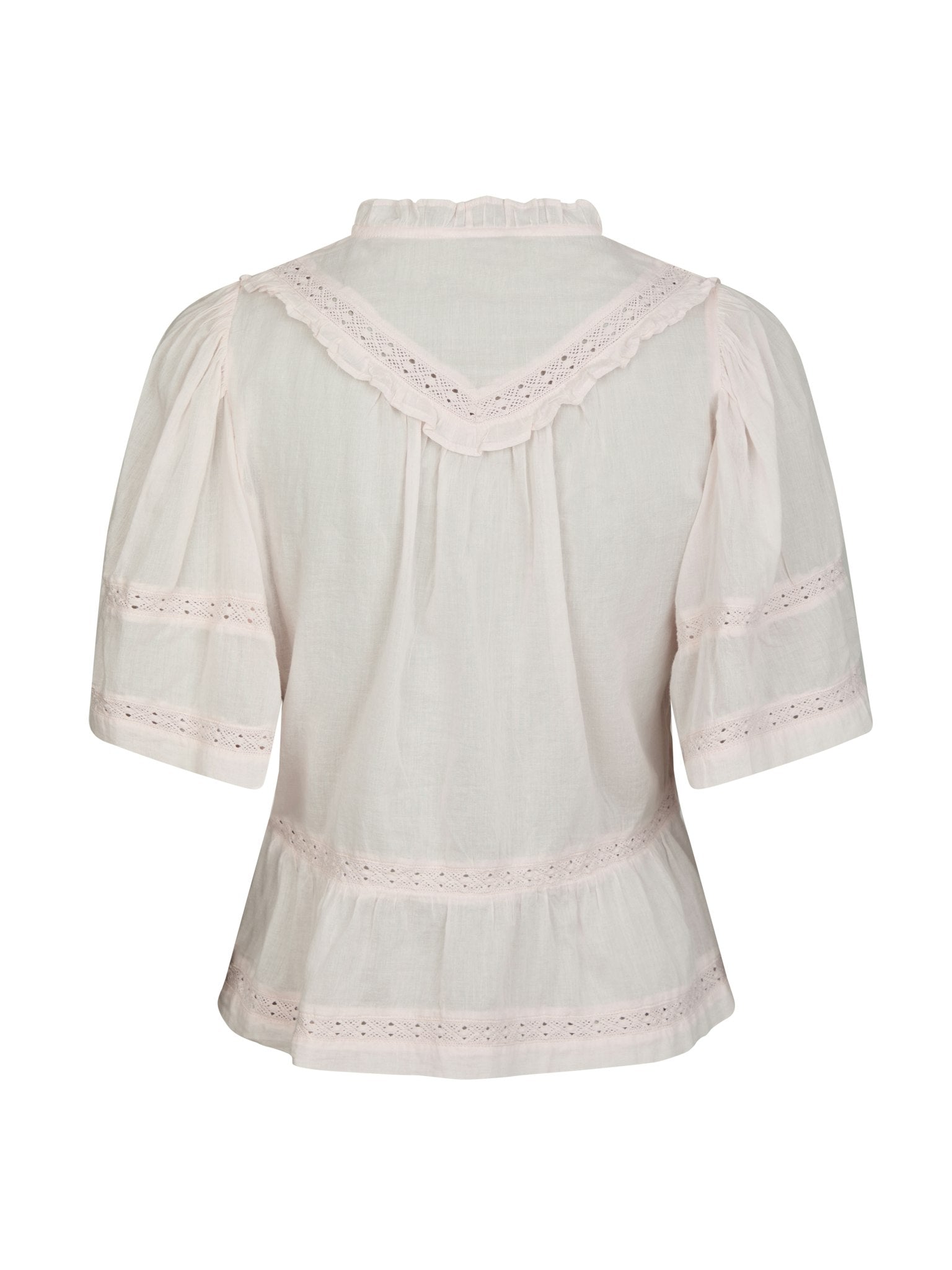 Evienne S Voile Top - Light pink