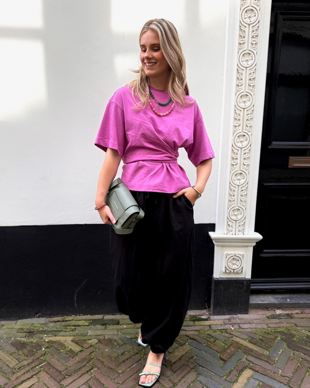 A Touch Of Pink Look