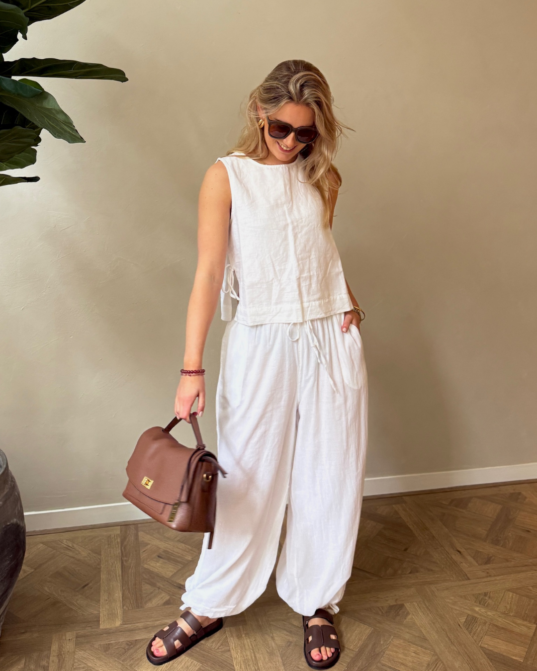 White linnen look