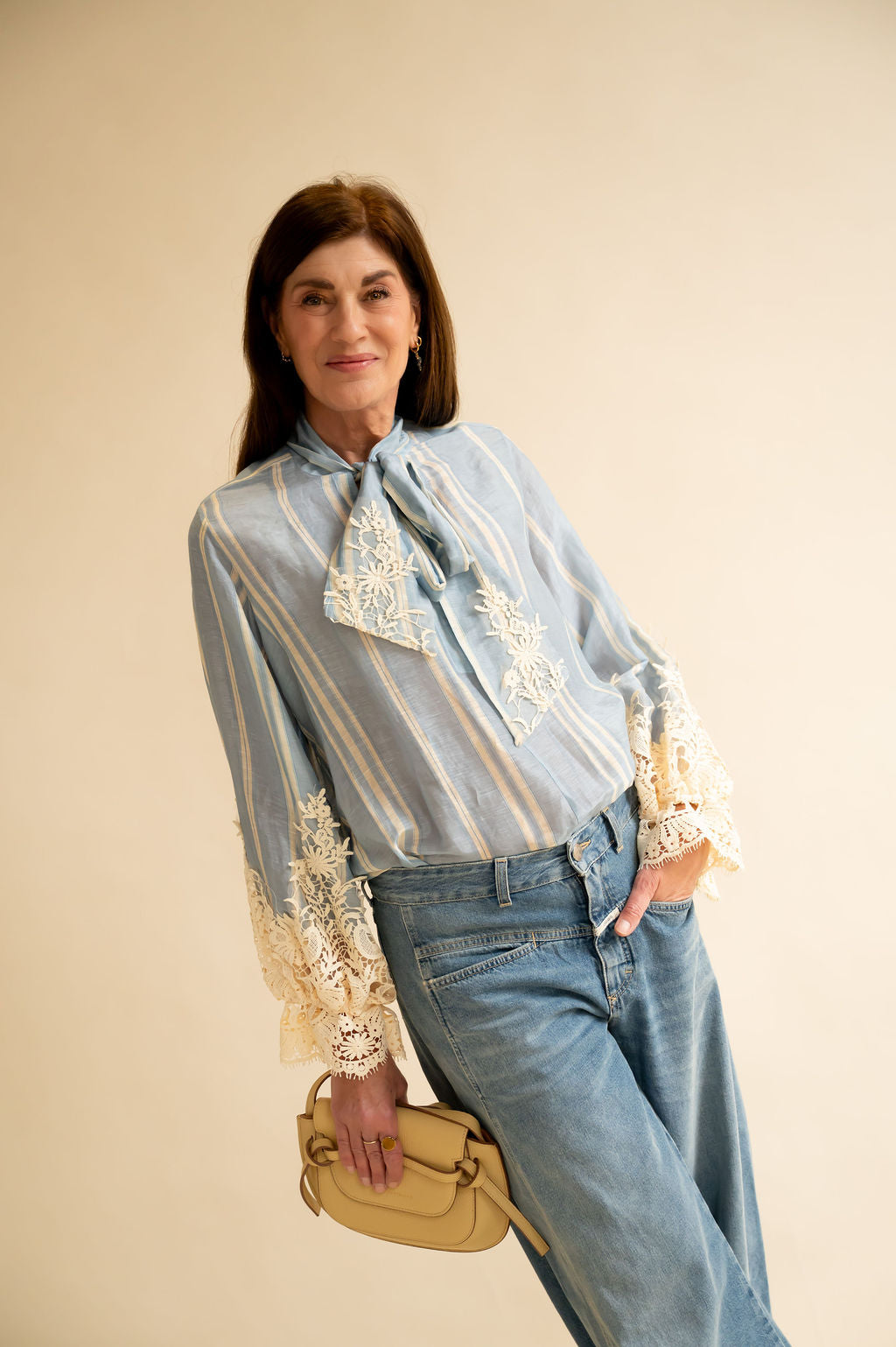 Blue & Butter look