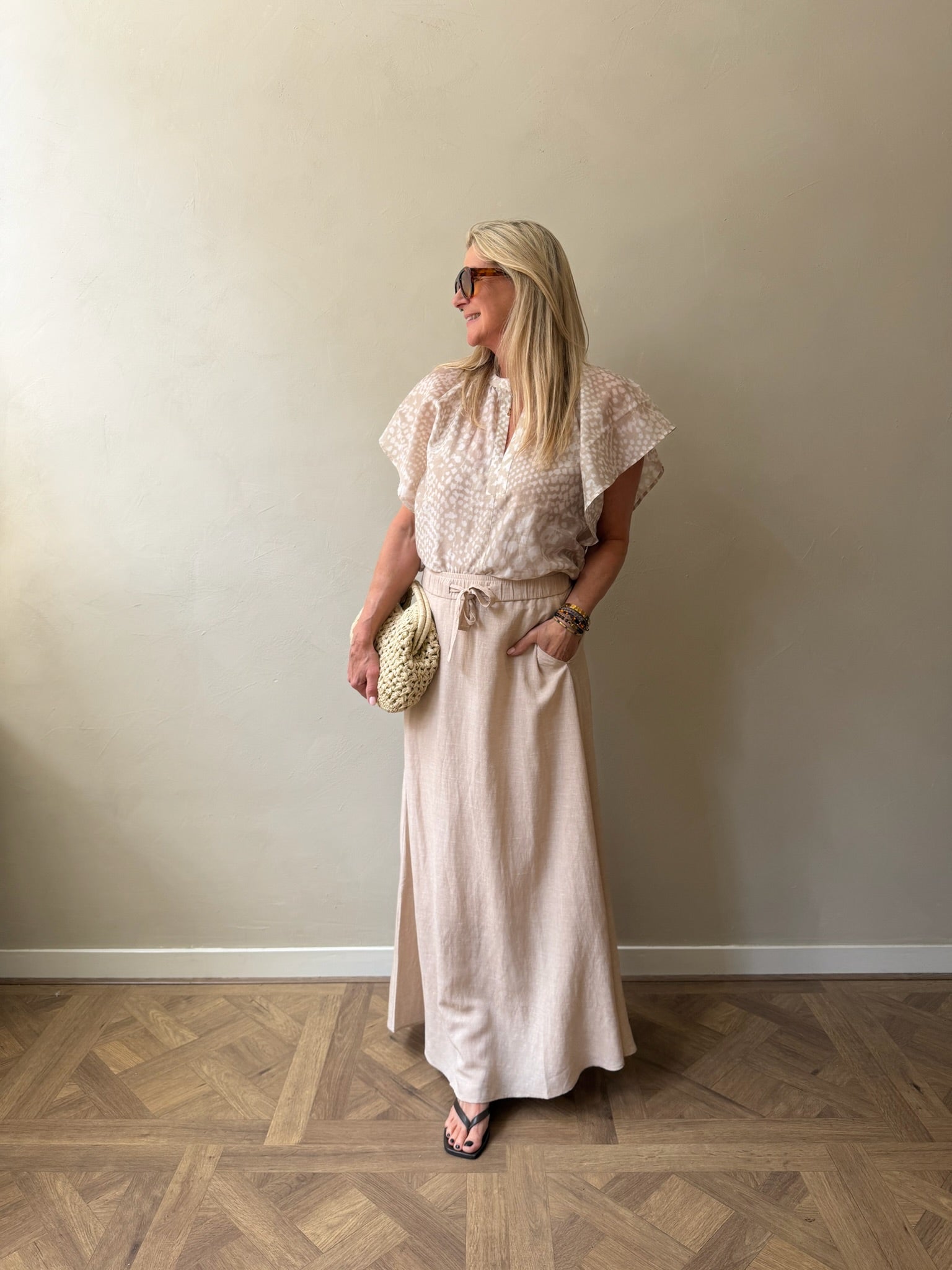 Shades Blouse Look
