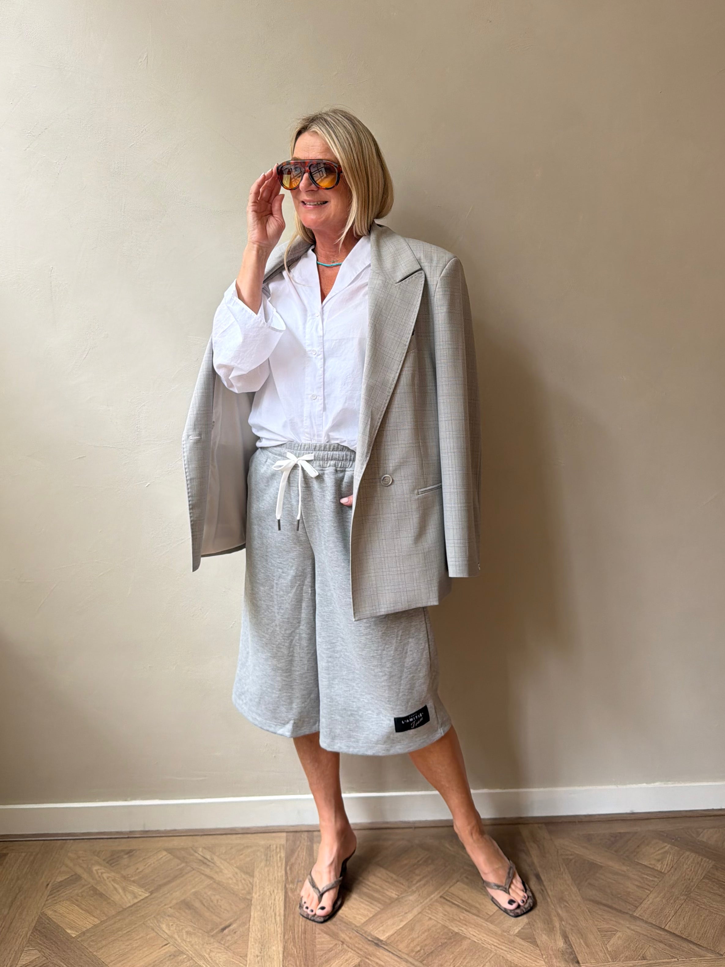 Sweat Bermuda Look