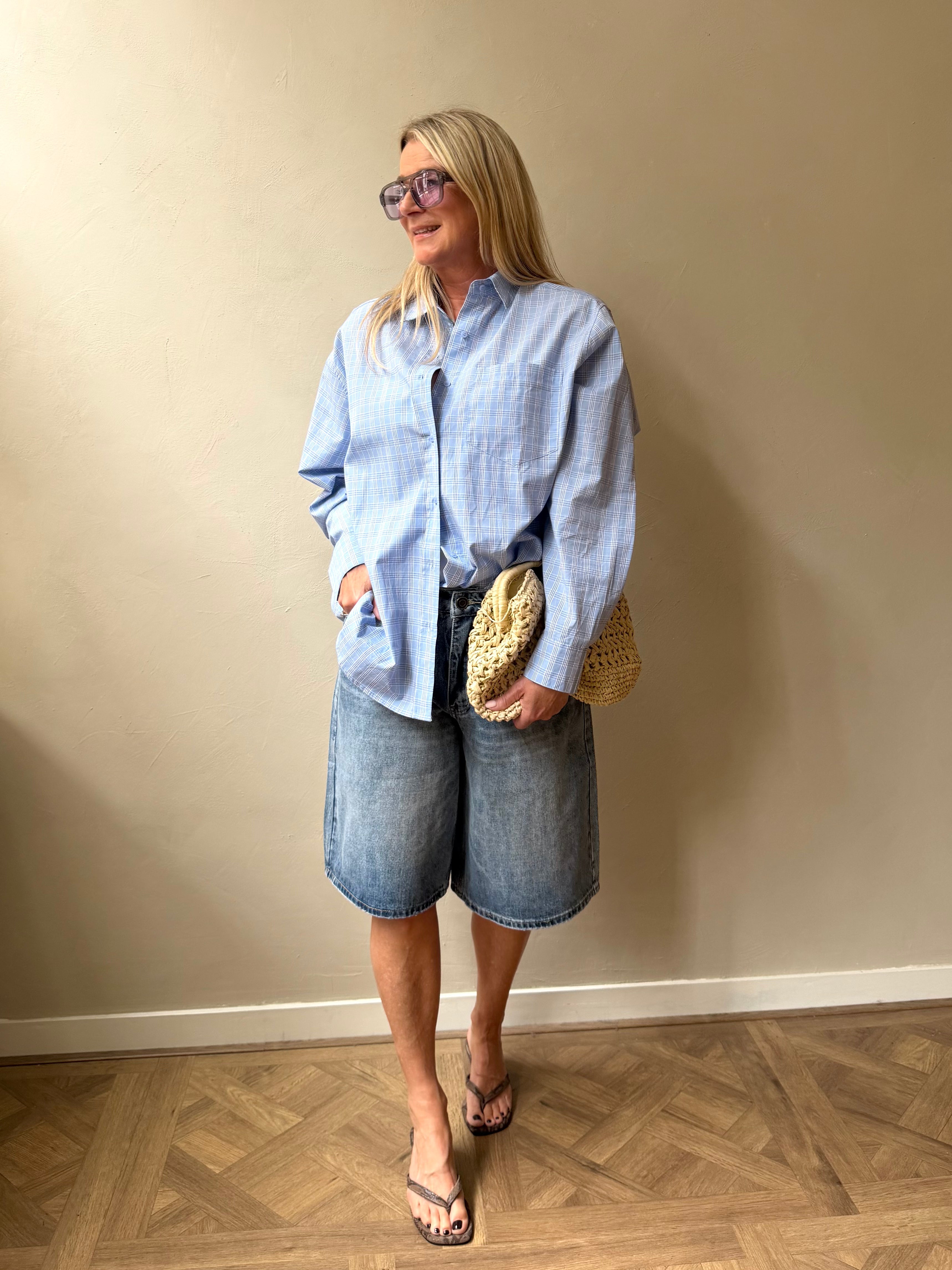 Dalma Checked Shirt Look