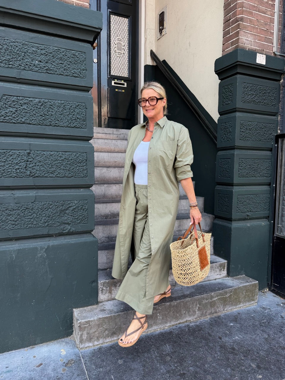 Perroti green look
