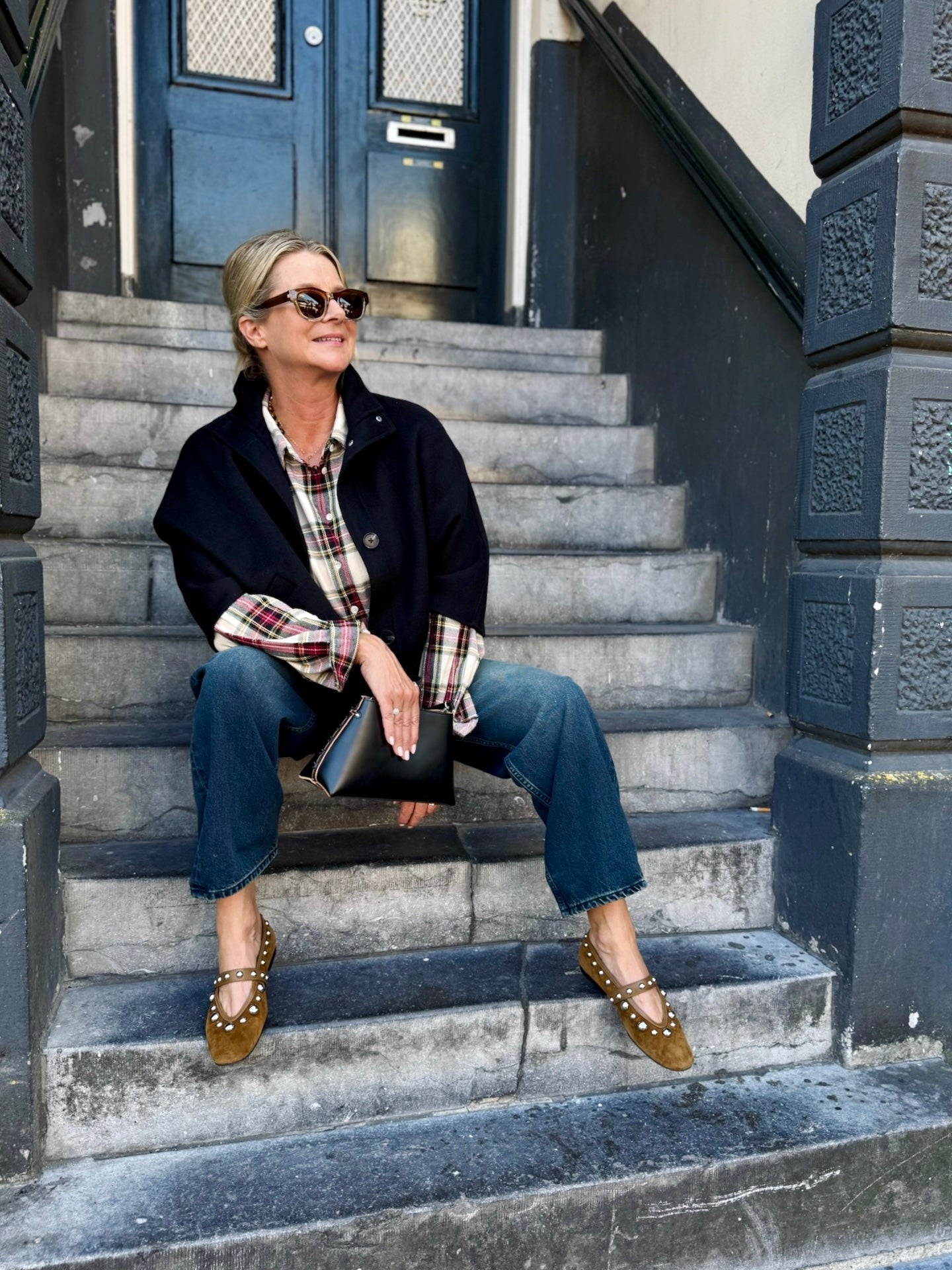 Checkered detail look