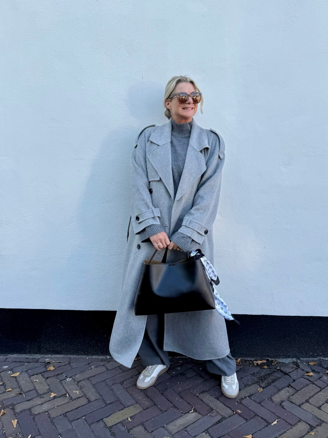 All grey look