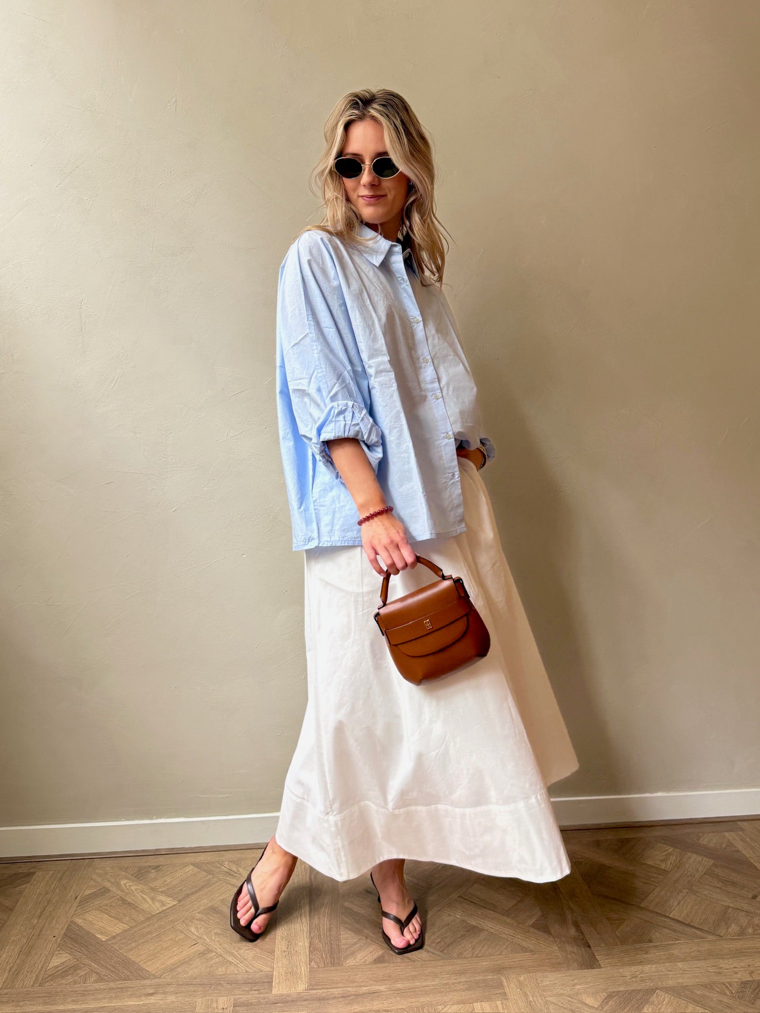 The Summer Poplin Look