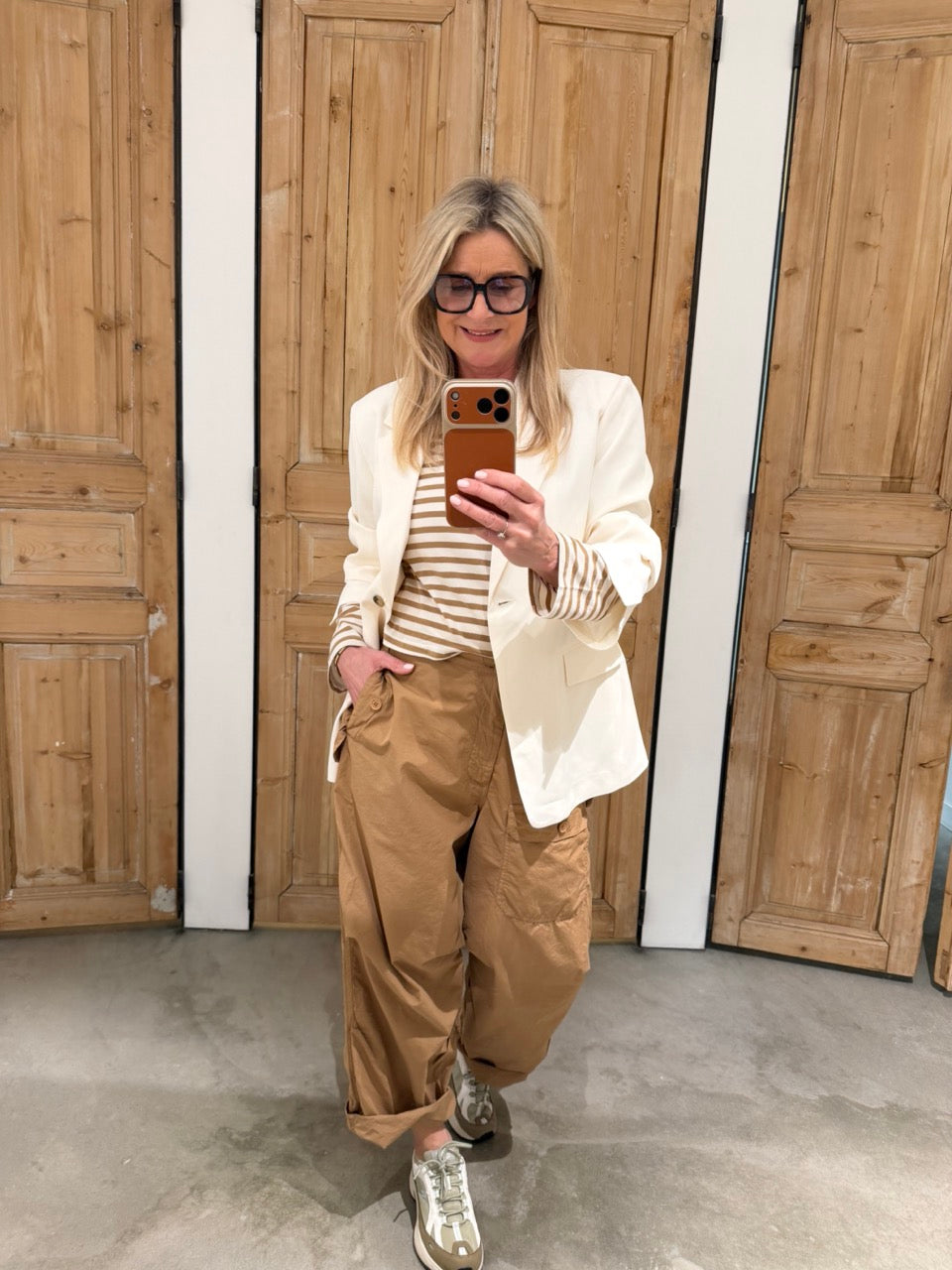 Striped Tanine Look
