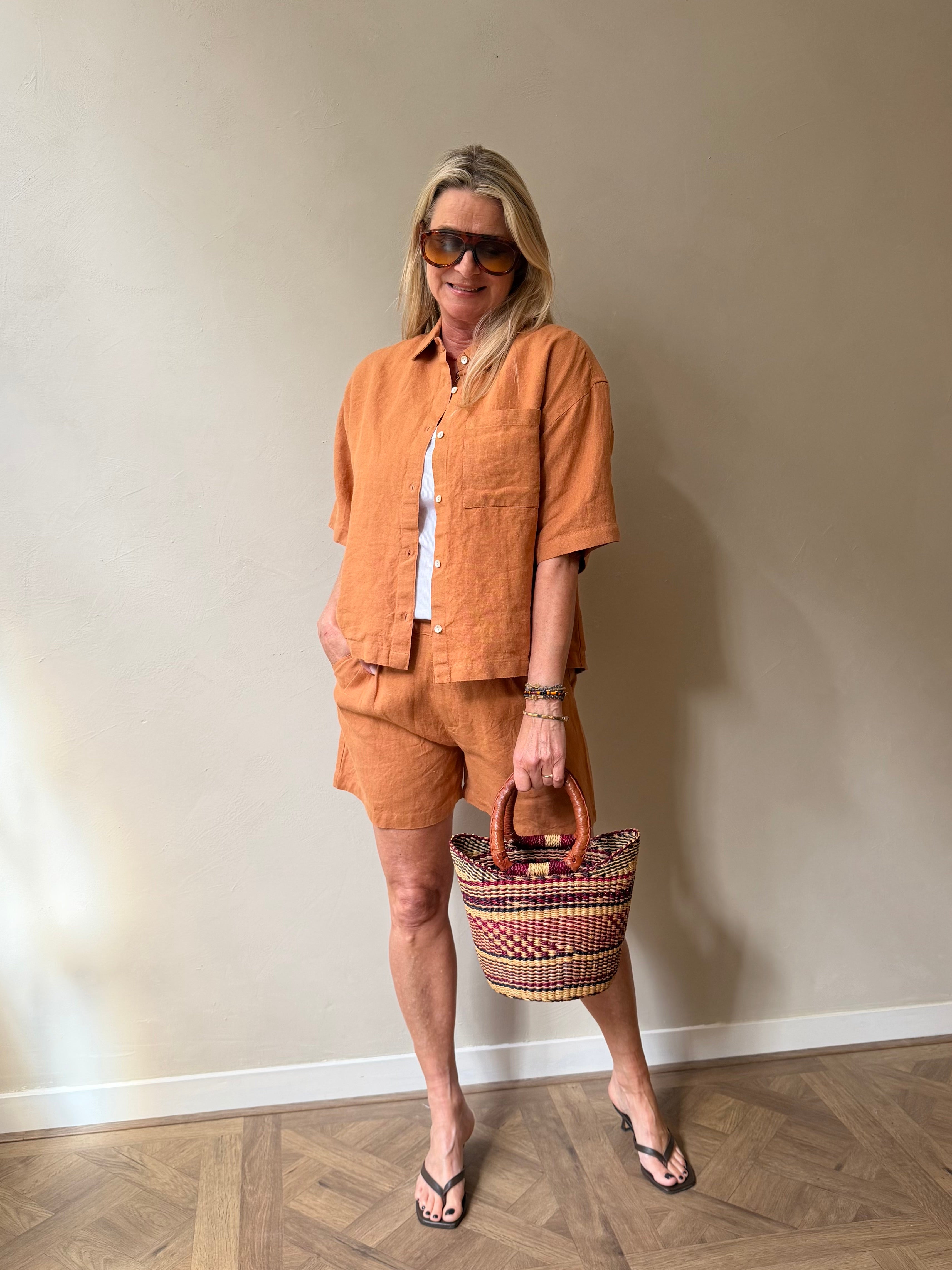 Rustic Orange Look