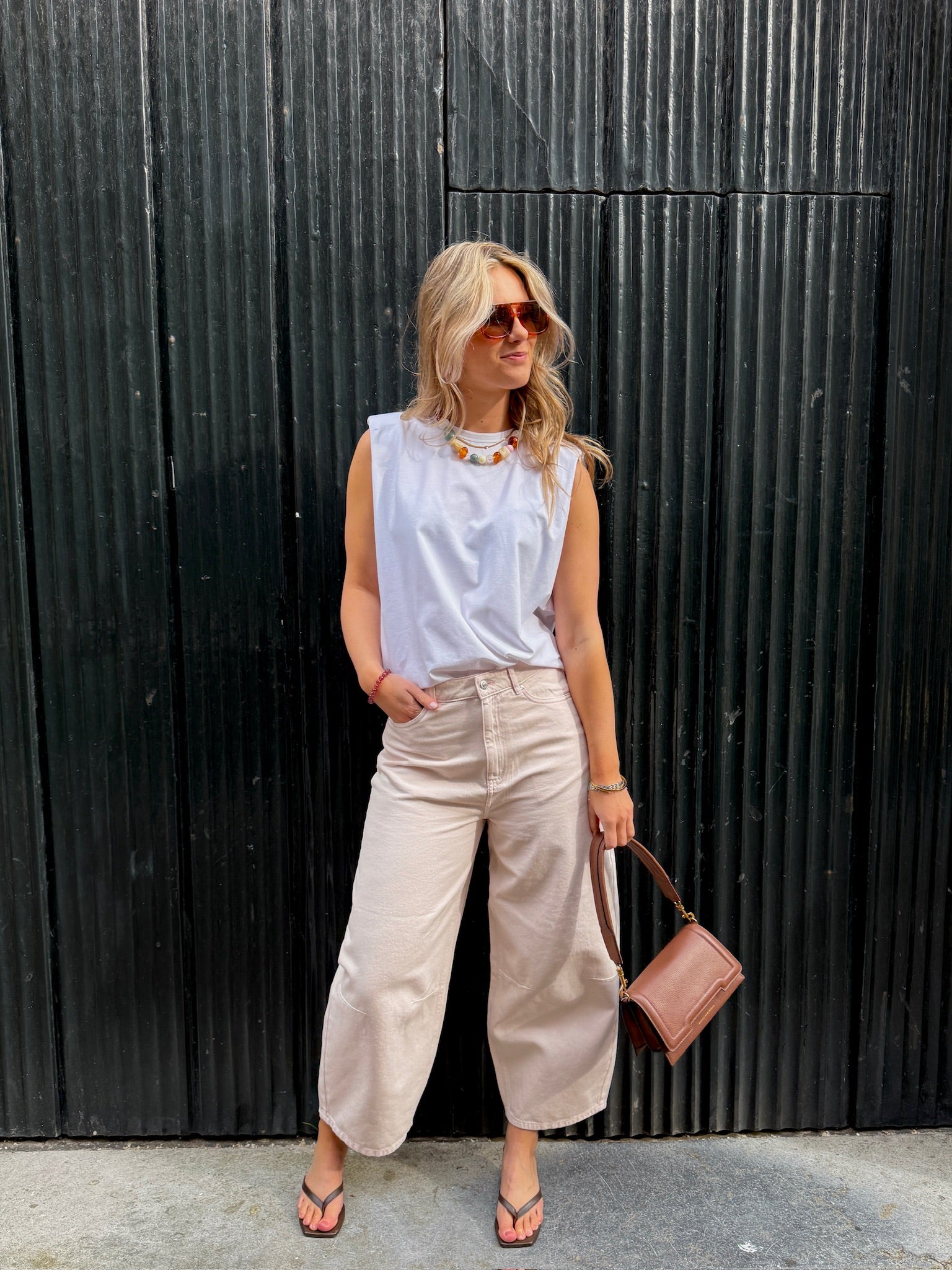 The Pink Jeans Look
