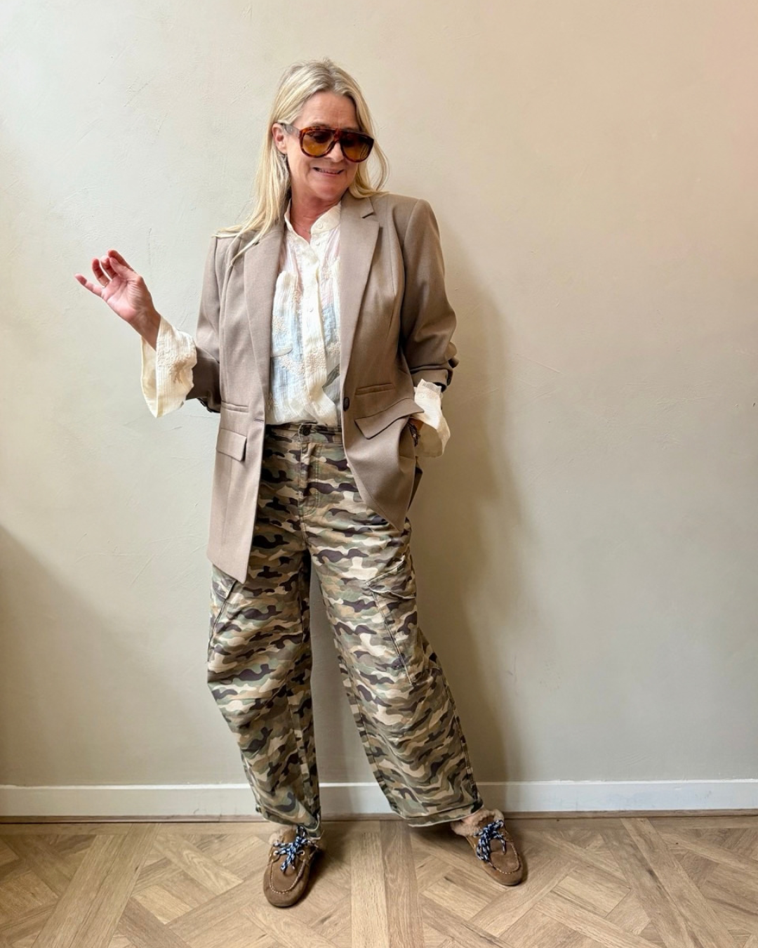 another camo jeans look
