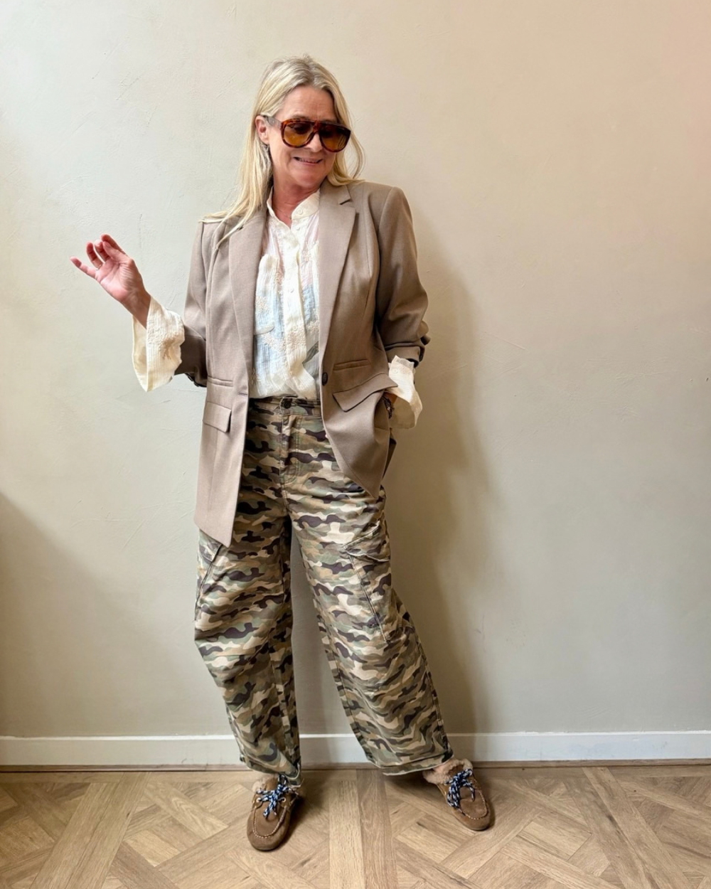 another camo jeans look