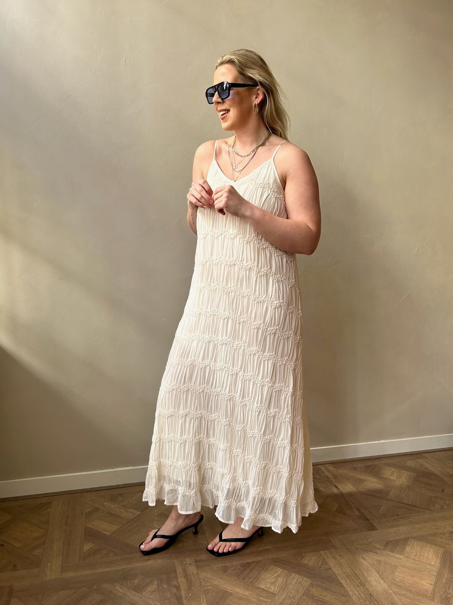 Jerry Strap Dress Look