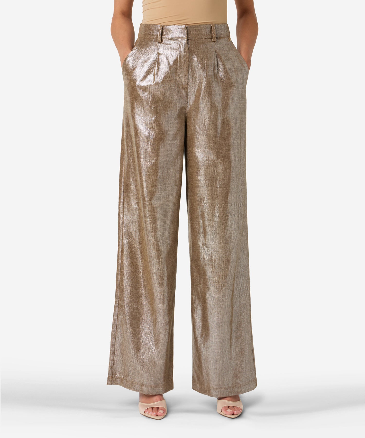 Pessey Shimmery Party - Light Brown