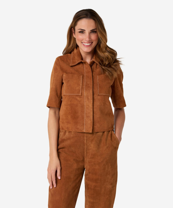 Treabhar Suede - Cashew Brown