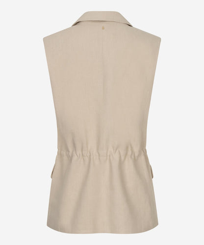 Tarika Gilet - Ostra Beige