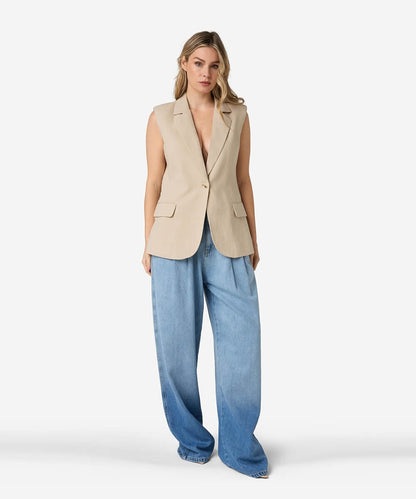 Tarika Gilet - Ostra Beige