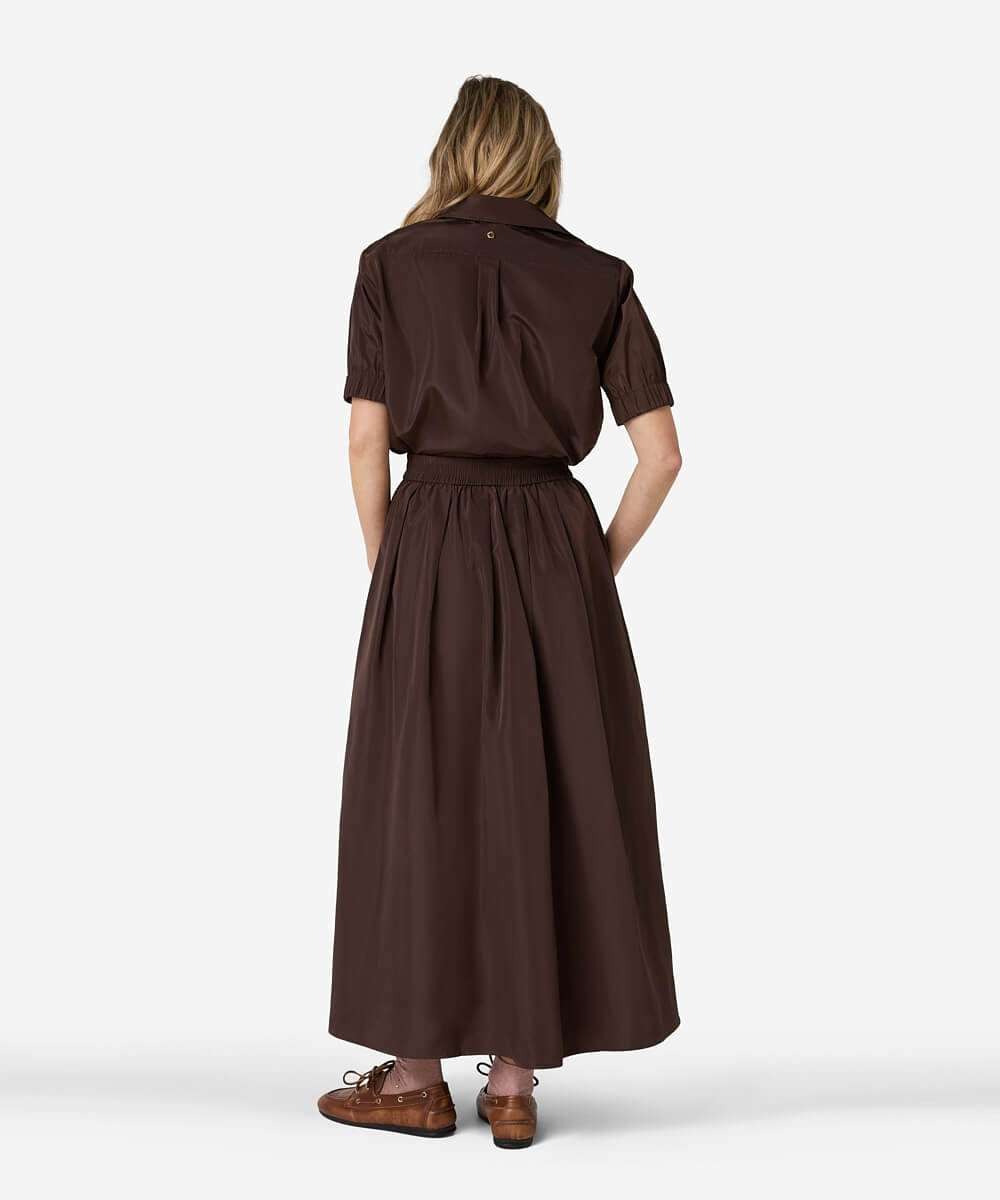 Sana Skirt - Arcilla Brown