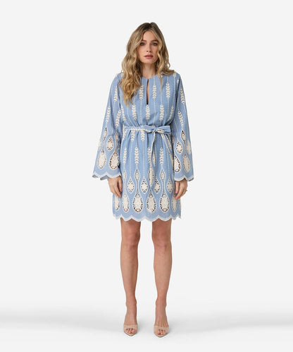Danna Dress - Violetta Blue