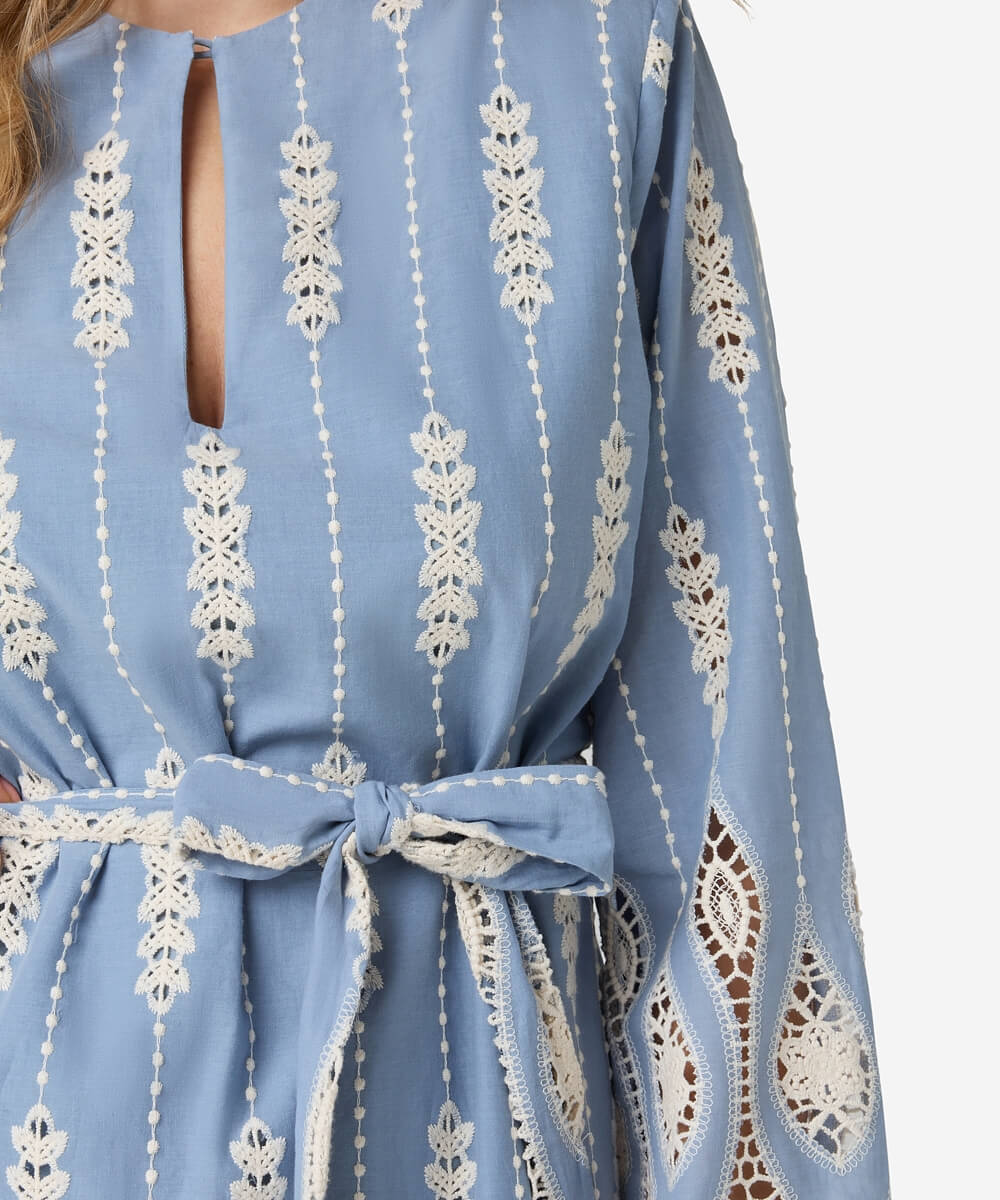 Danna Dress - Violetta Blue
