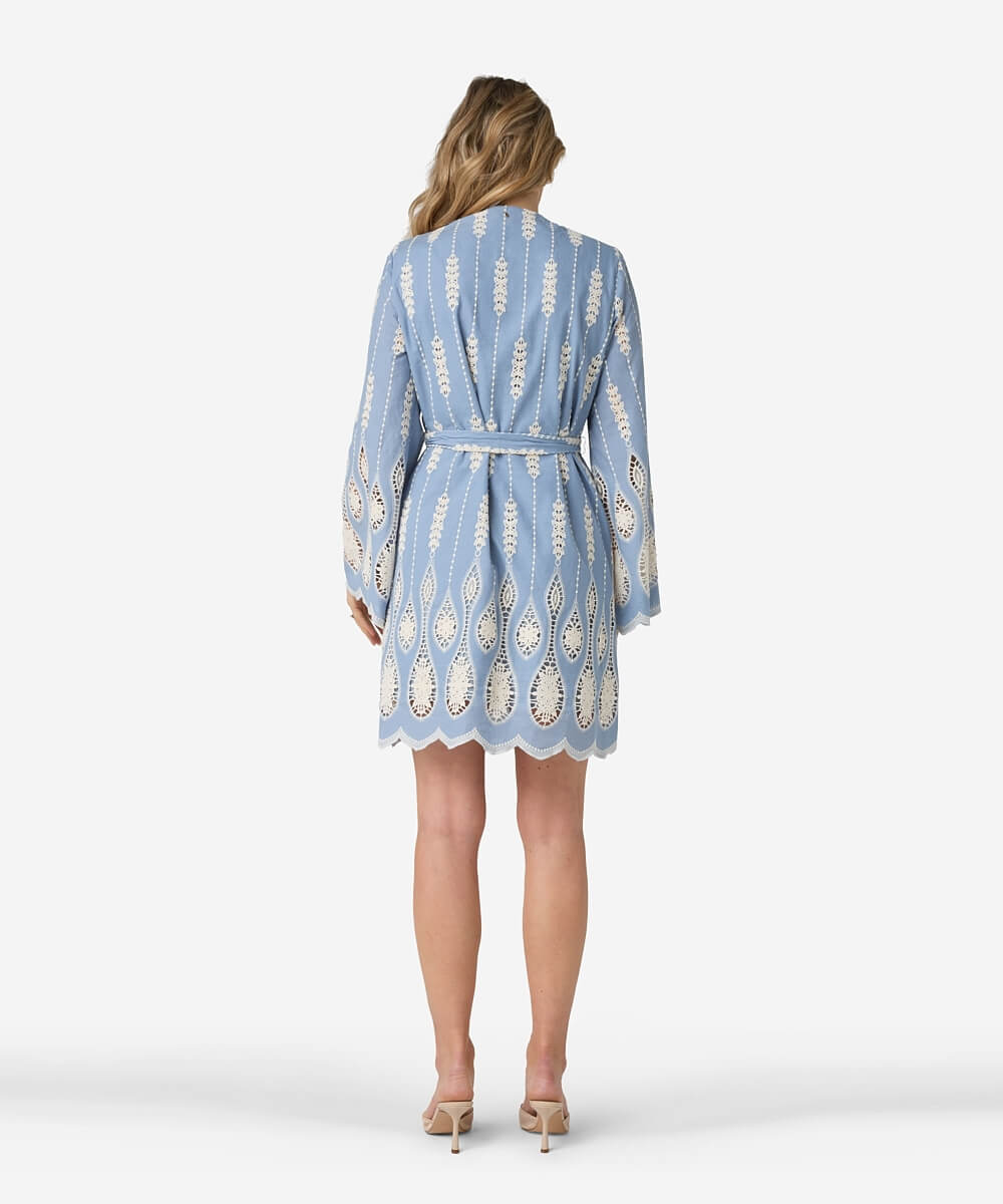 Danna Dress - Violetta Blue