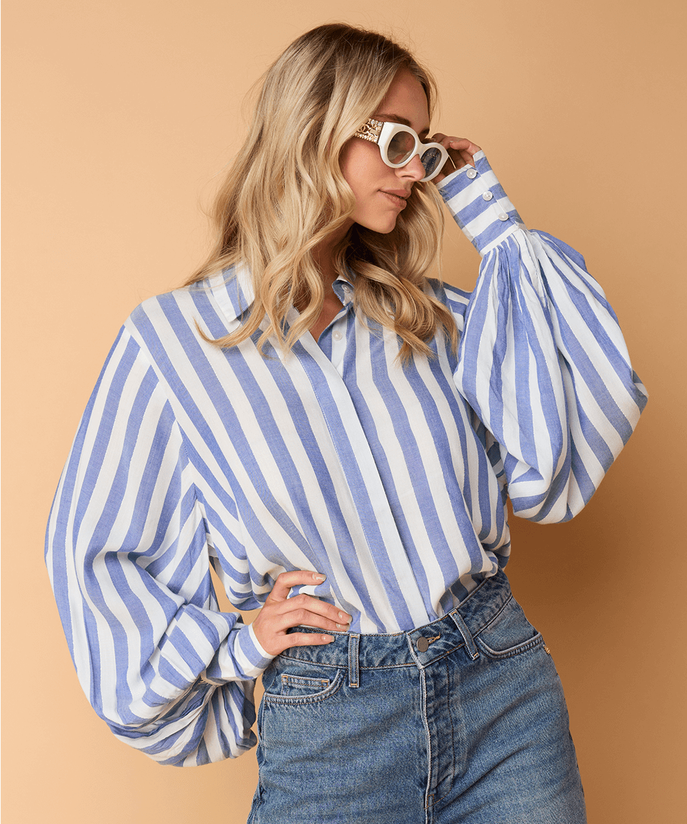 Thalita Blouse - Raya Blue