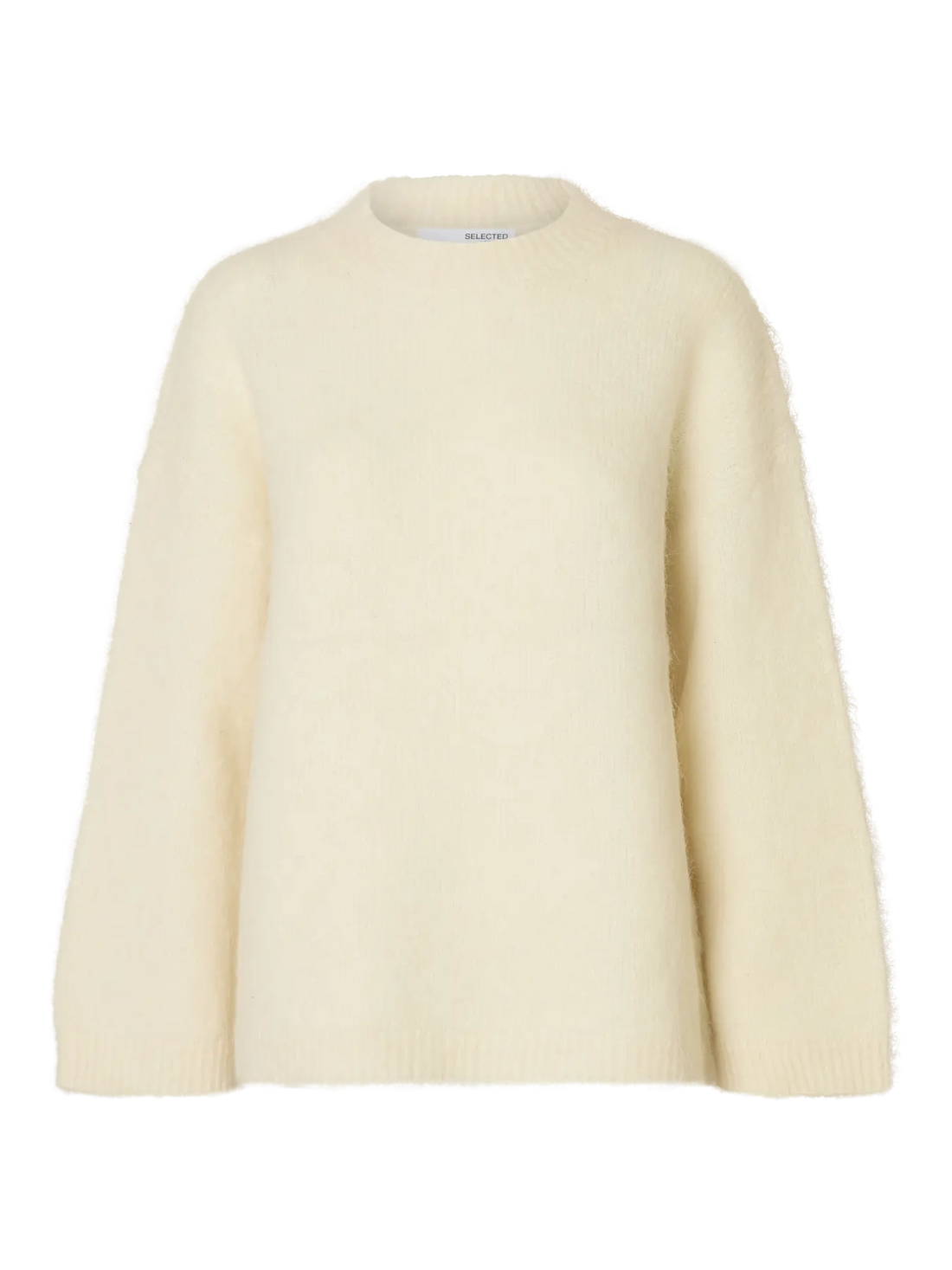 SLFgabriella LS Knit New O-Neck - Birch