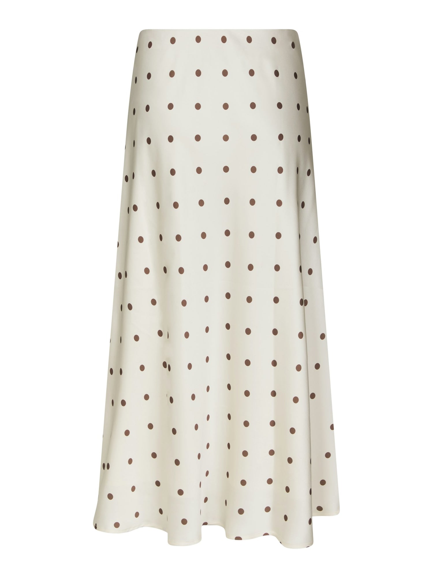 Bovary Dotted Skirt - Creme