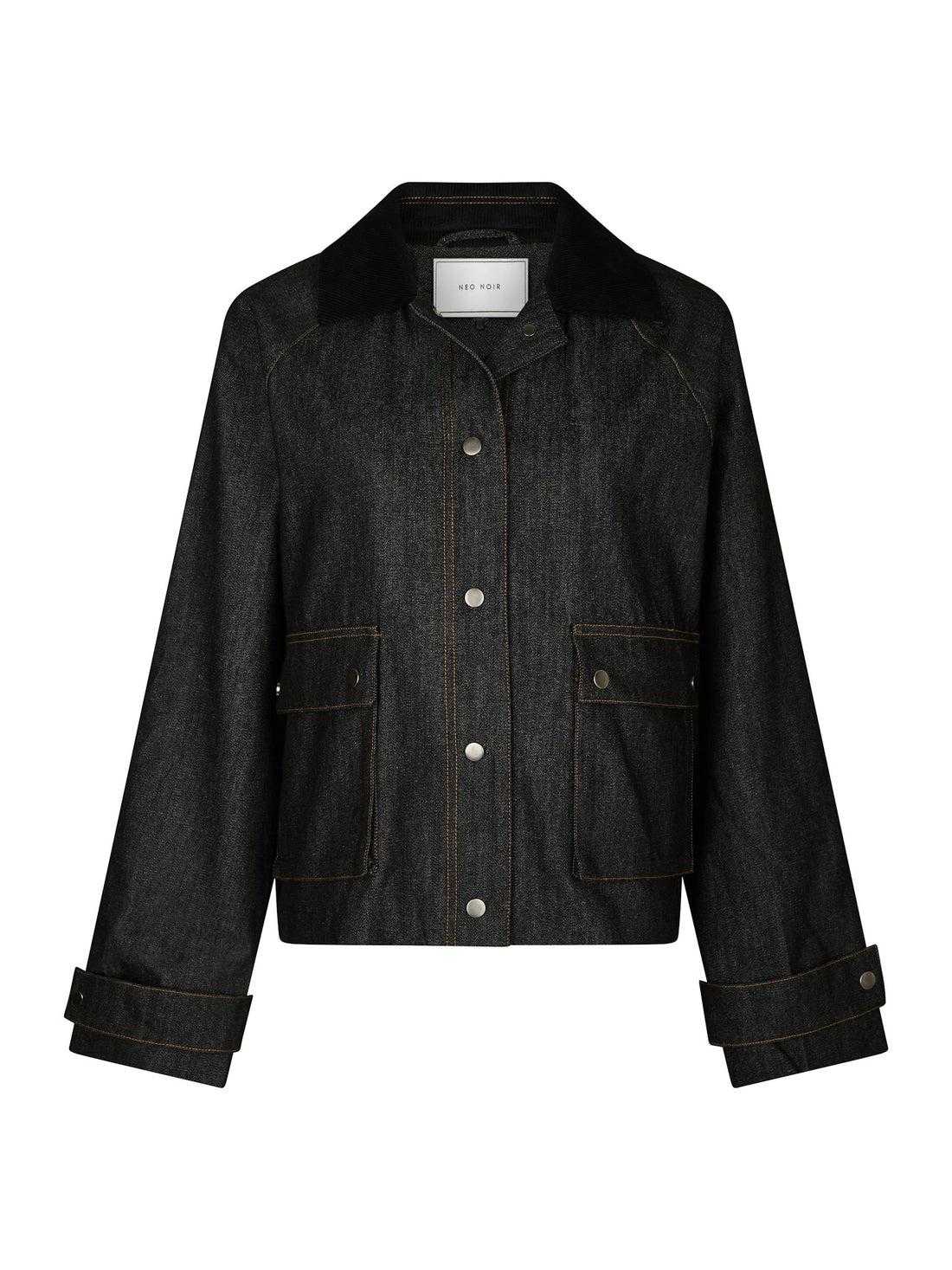 Vista Denim Cord Jacket - Dark Blue