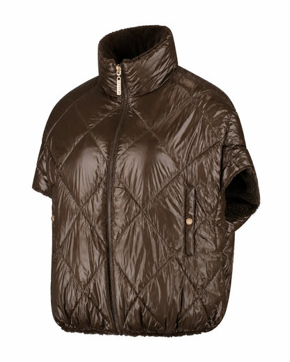 Hazel Wende-Bodywarmer – Dusk Brown