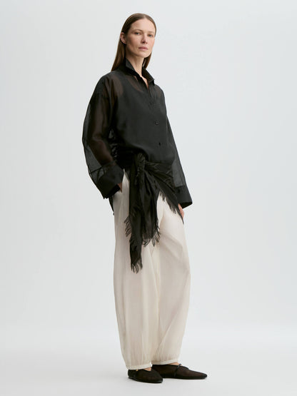 Derris Soft Organza - Black