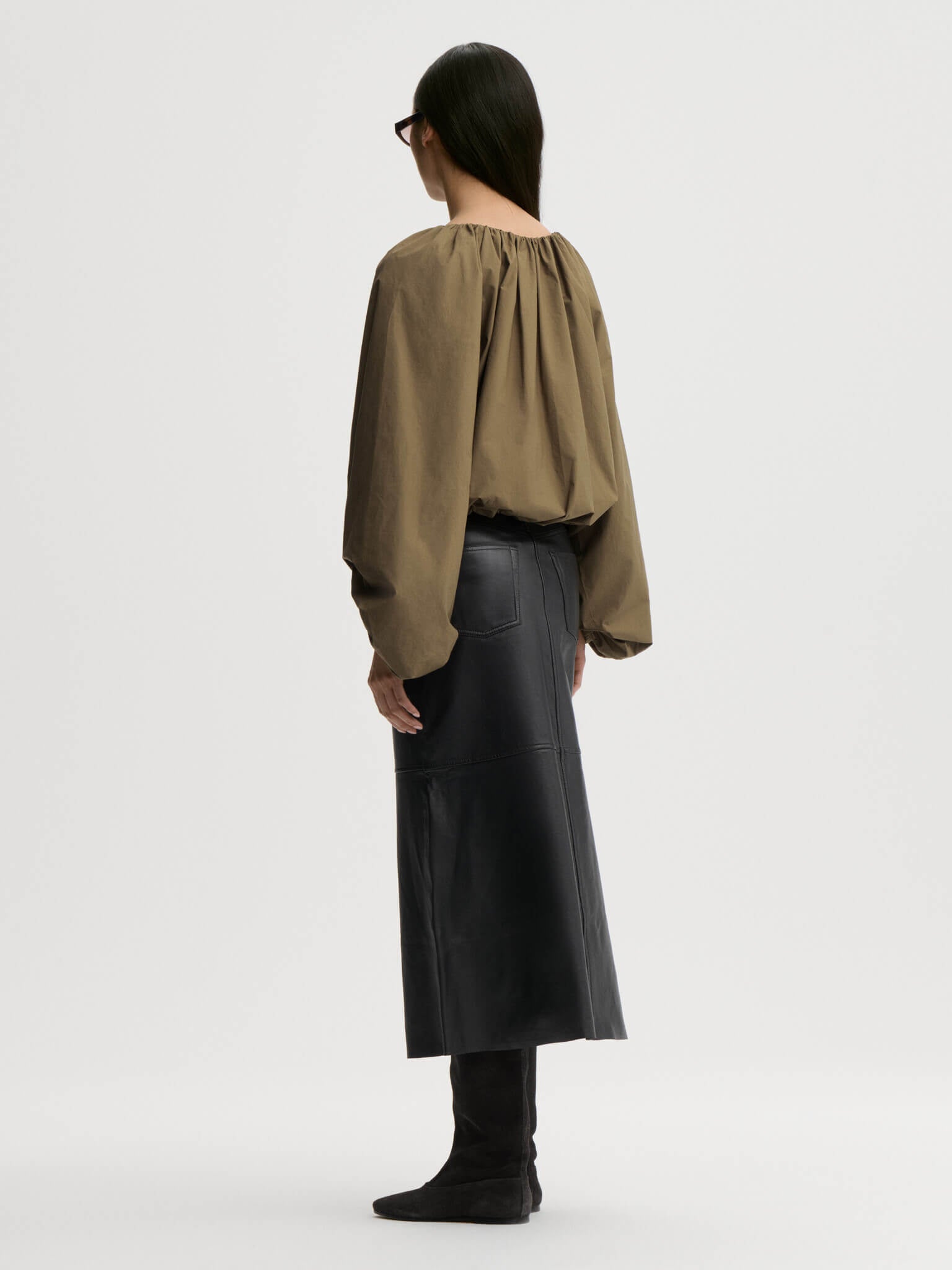 Semara Blouse - Hunt