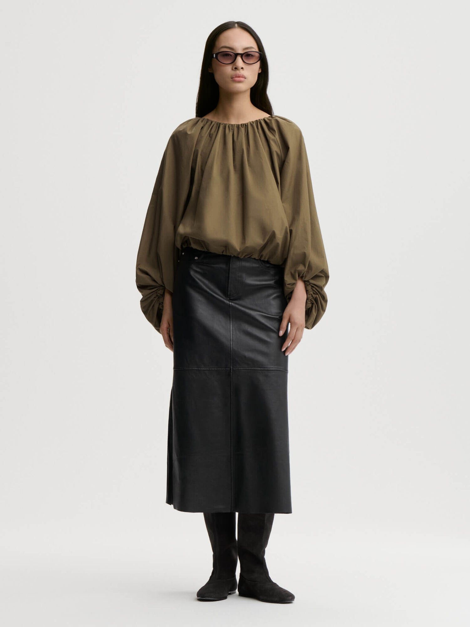 Semara Blouse - Hunt
