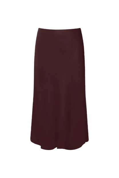 Ura Skirt -  Deep Mahogany