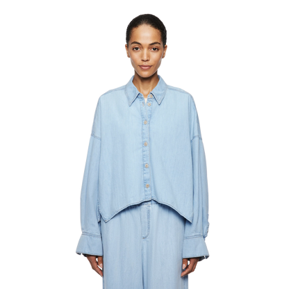 Oshia Blouse - Blue