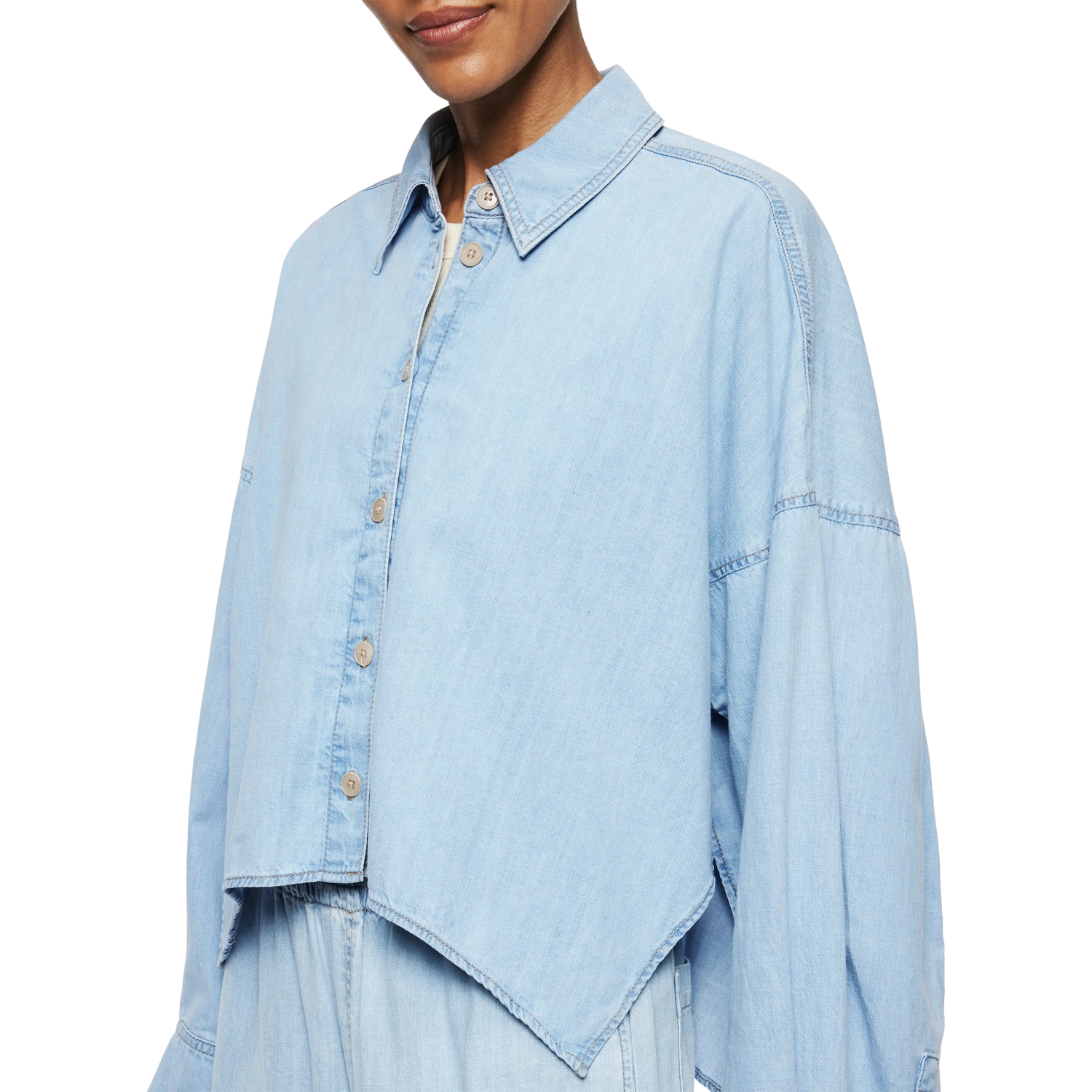 Oshia Blouse - Blue