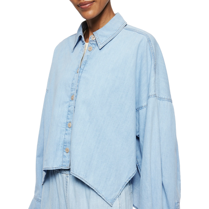Oshia Blouse - Blue