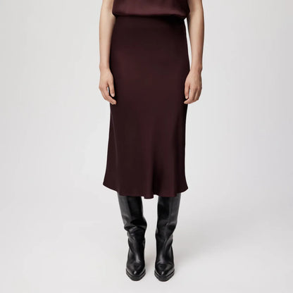 Ura Skirt -  Deep Mahogany