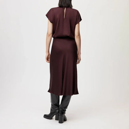Ura Skirt -  Deep Mahogany