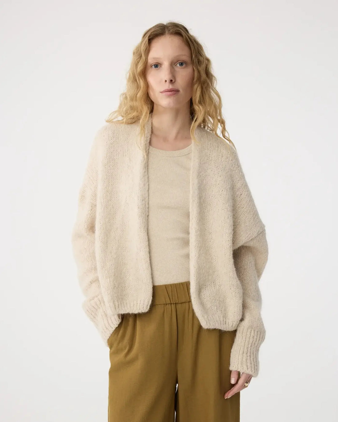 Becky Cardigan - Sand