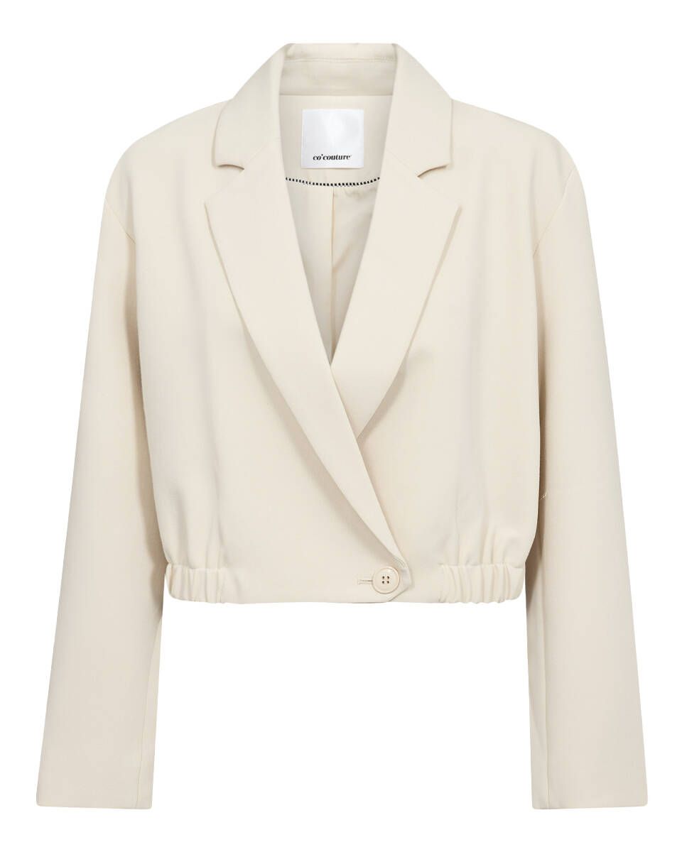 AcileCC Crop Blazer - Bone