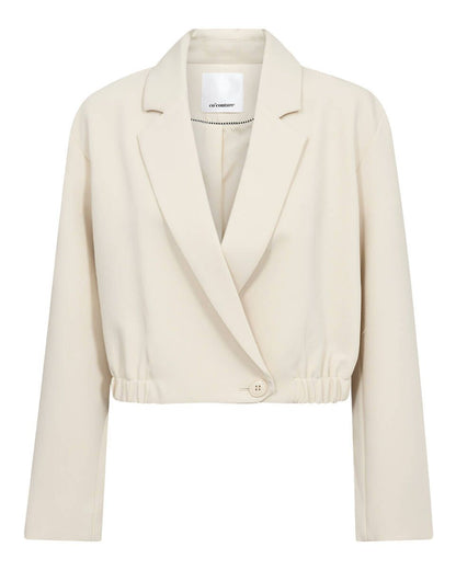 AcileCC Crop Blazer - Bone