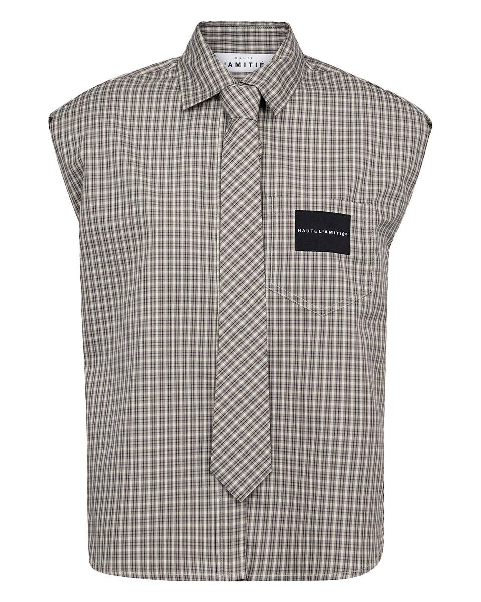 Chess NS Tie Shirt - Beige