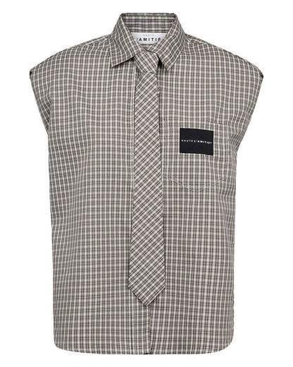 Chess NS Tie Shirt - Beige