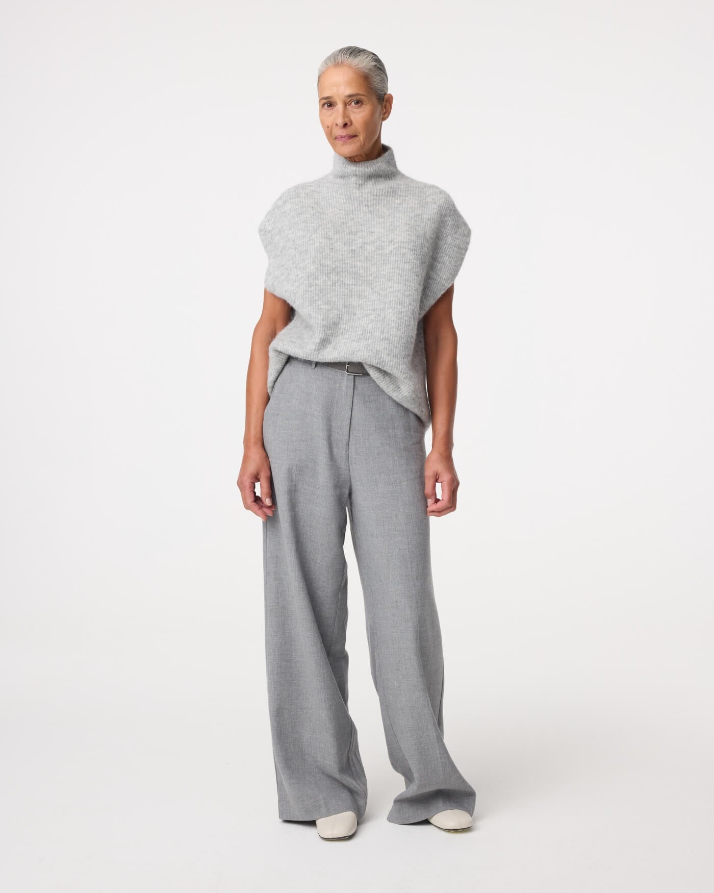 Rave Pullover – Grau meliert