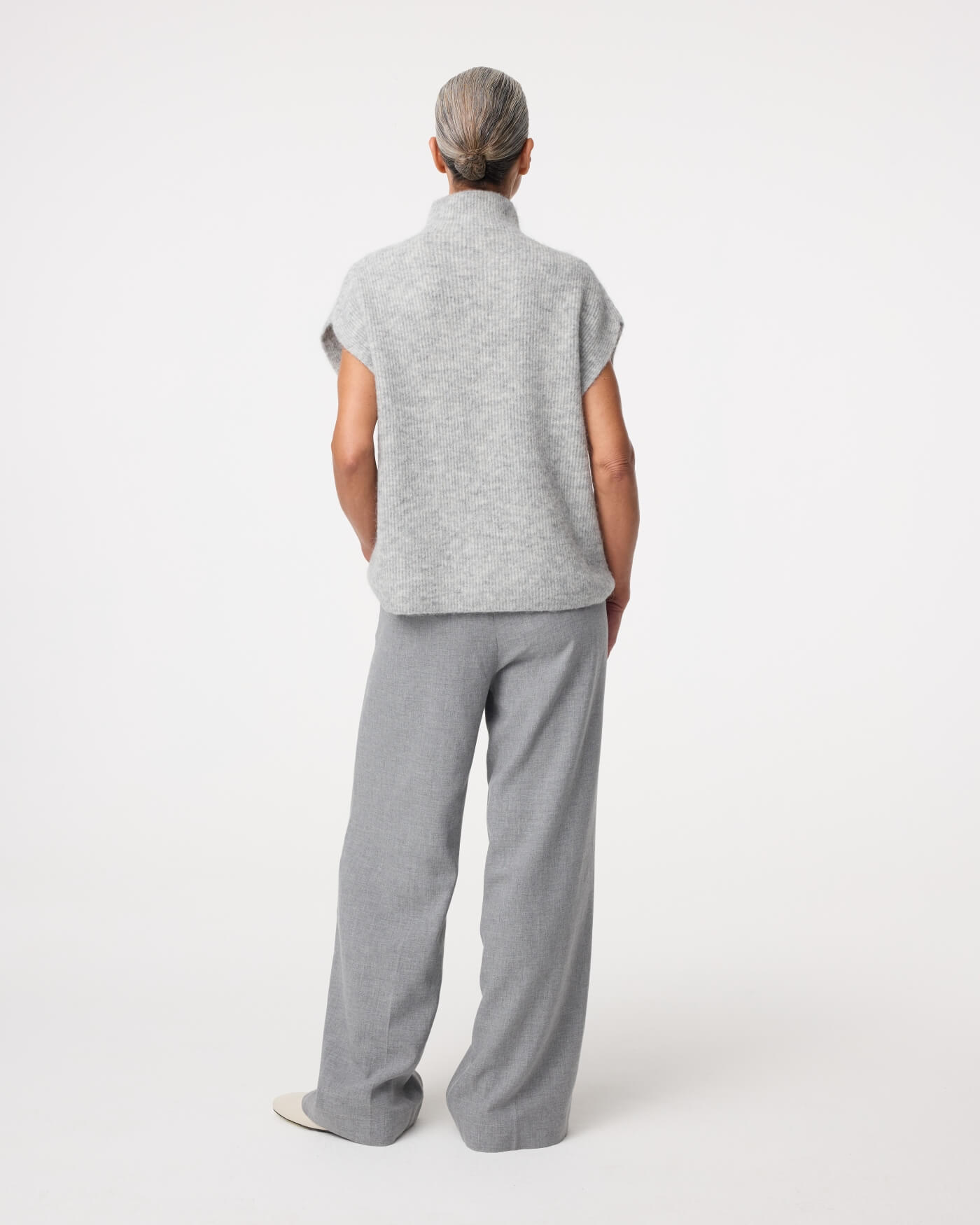 Rave Pullover – Grau meliert