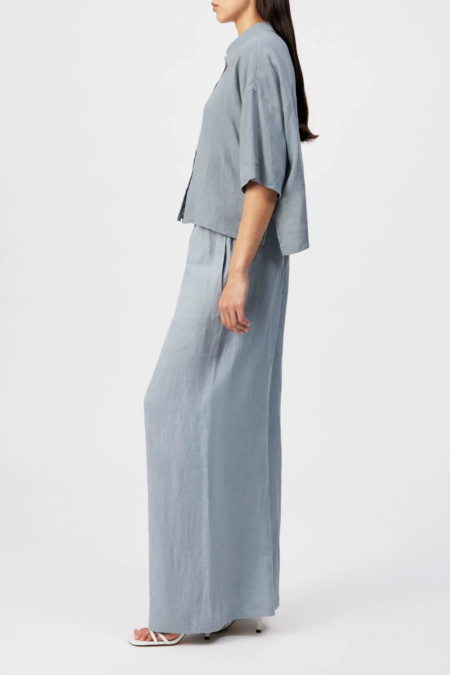 Yarika Blouse - Blauw